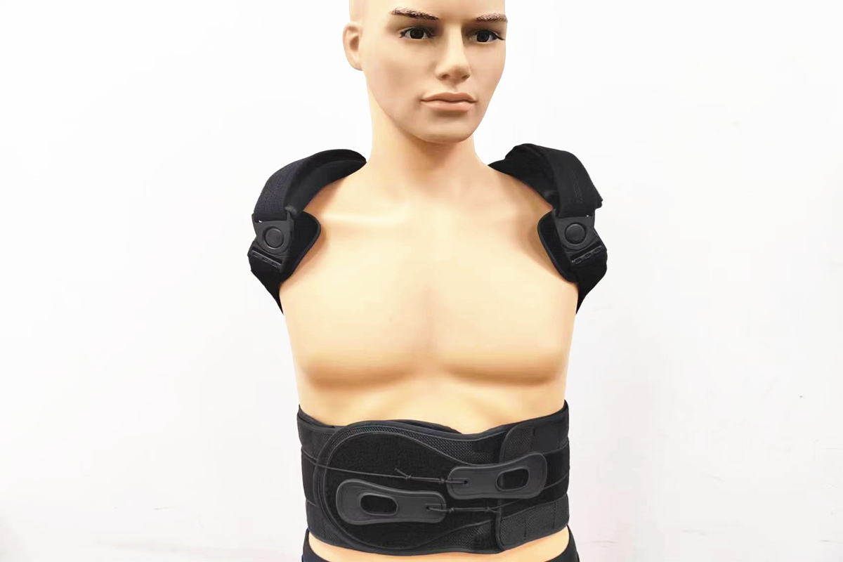 Thoracolumbar Orthosis Pulley back brace