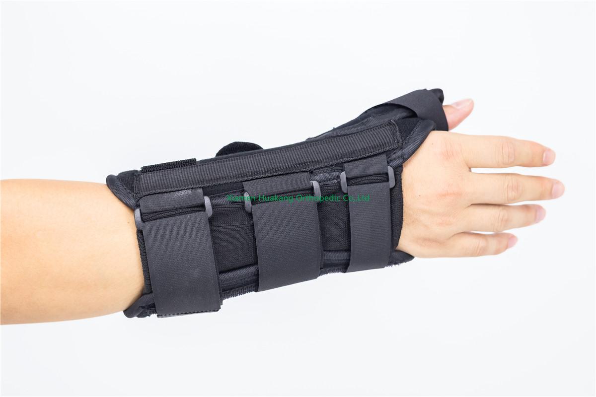 China OEM Adjustable Wrist Splint Braces With Thumb Spica For