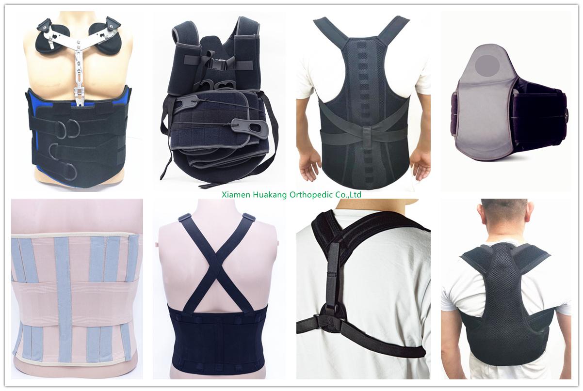 Thoracolumbar spine support back brace