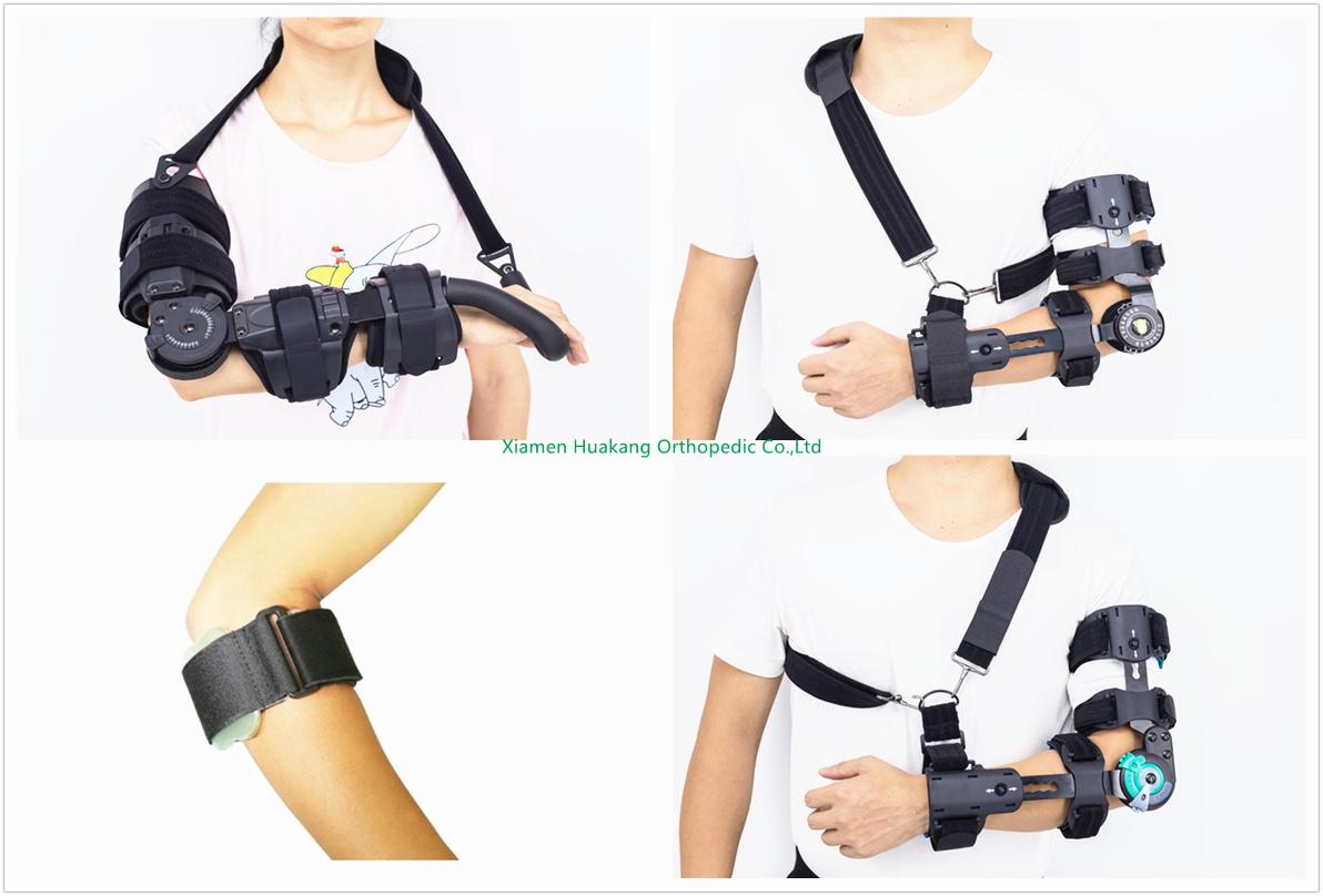 Telescope ROM elbow hand braces