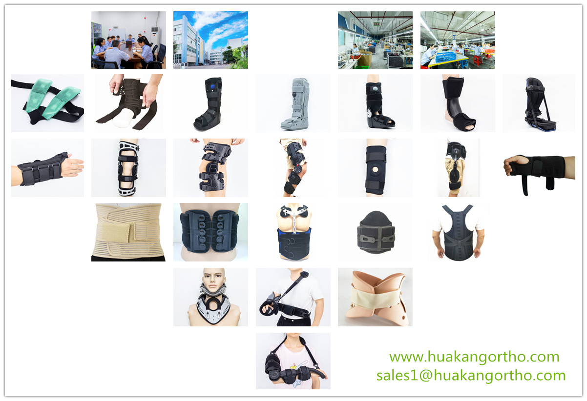 FDA CE ankle knee walker braces 