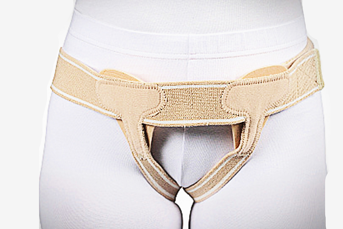 double sided pads hernia truss belts