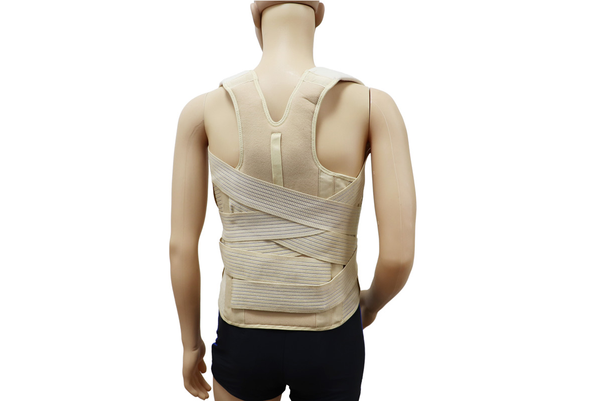 Orthomen TLSO Back Brace - Thoracic Lumbo Sacral Orthosis Support Scoliosis  Brace, Universal : : Health & Personal Care