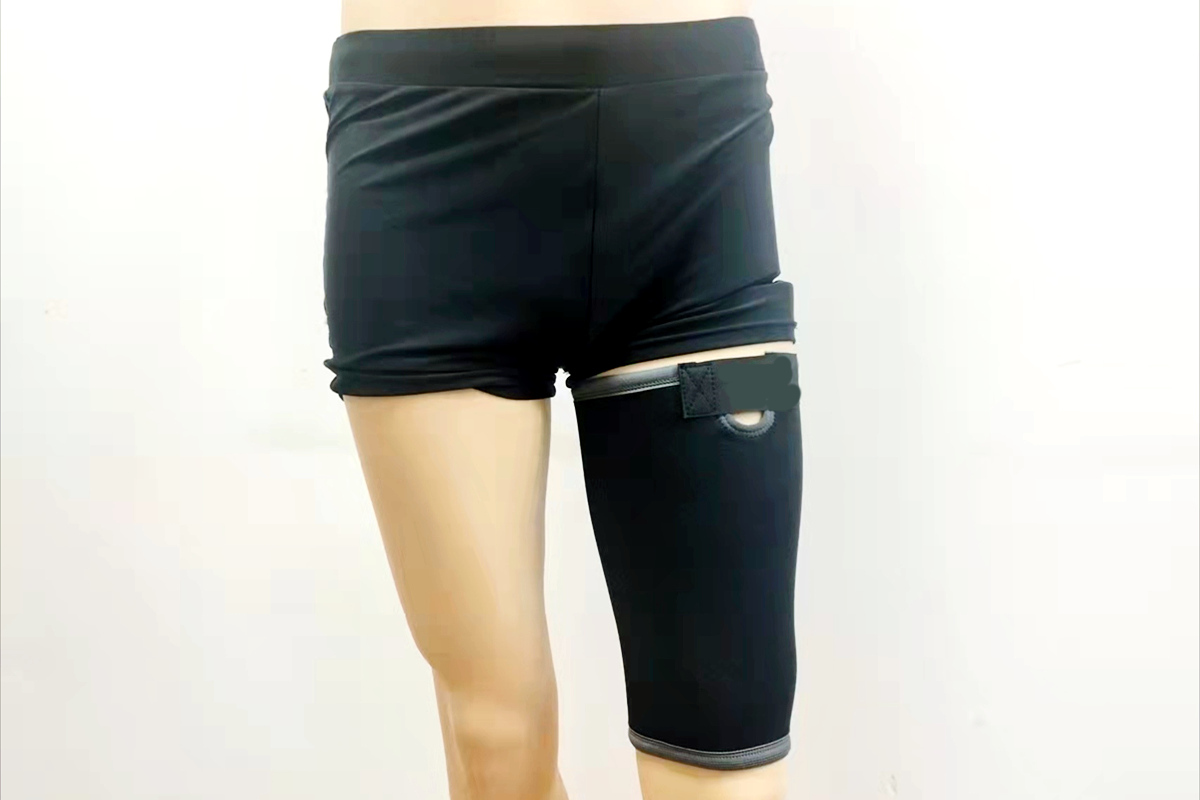 neoprene pull up thigh slleves sport