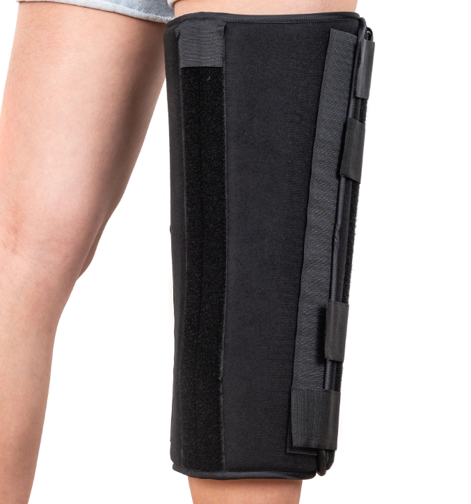 Tri‑Panel Knee Brace immobilizer