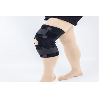 Aluminum HINGED leg Knee immobilizer supports