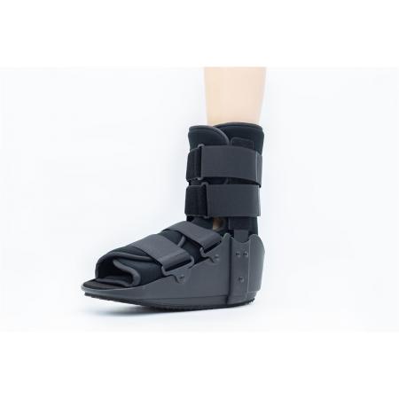 Orthopedic cam walking boot braces