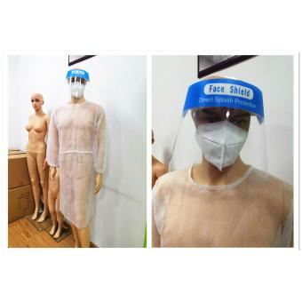 disposable CPE PP PE Isolation Gowns PROTECTIVE SUIT