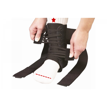 speed lace ankle support foot braces