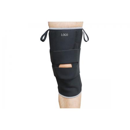 Neoprene pull-on soft knee bracing